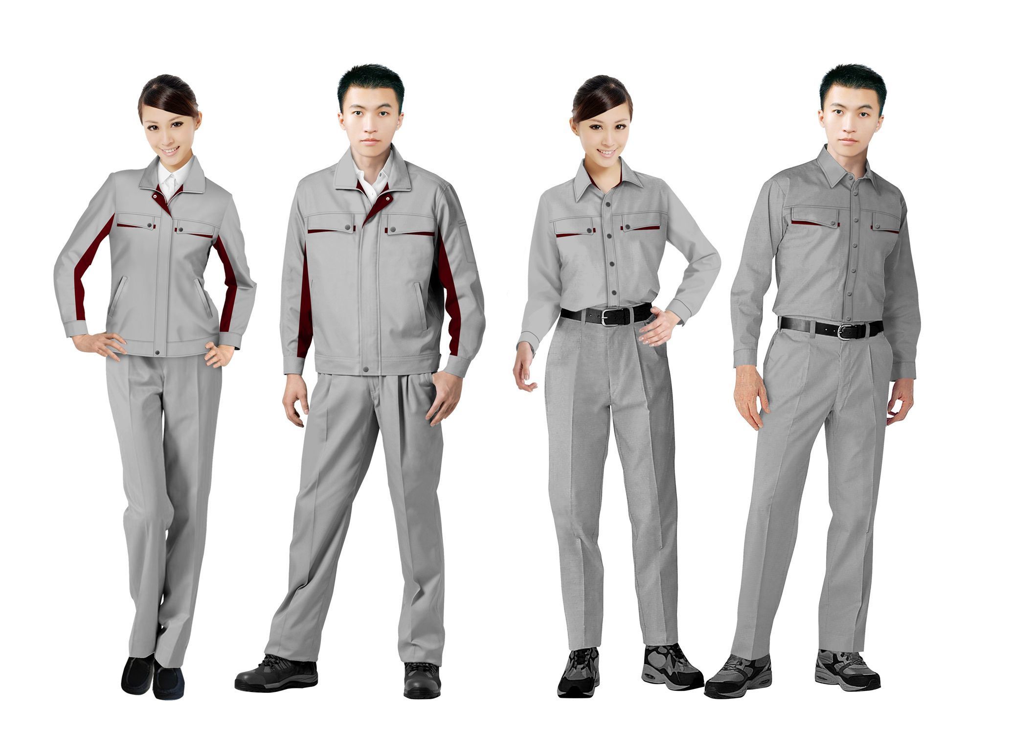工作服設計圖系列方案09